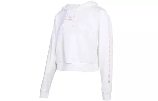 Толстовка женская белая Puma
