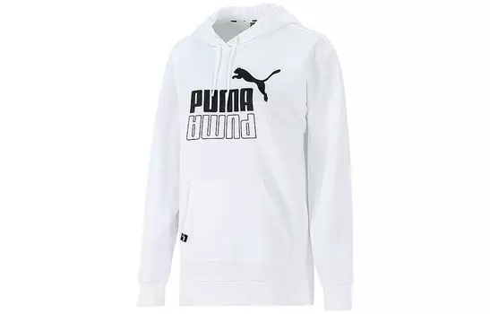 Толстовка женская белая Puma
