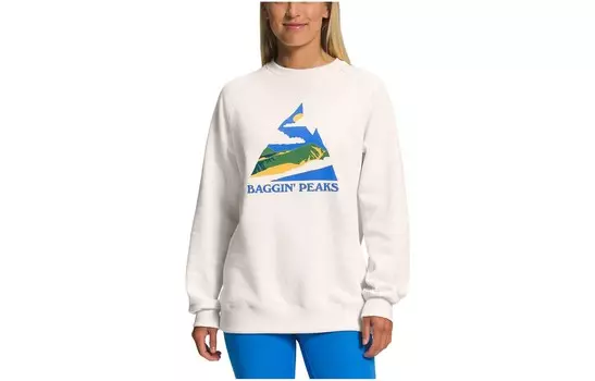 Толстовка женская белая The North Face