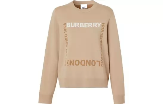 Толстовка женская Burberry, желто-коричневый