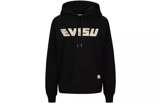 Толстовка женская черная Evisu