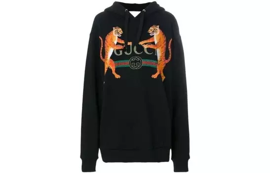 Толстовка женская черная Gucci
