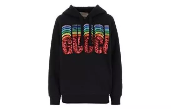 Толстовка женская черная Gucci