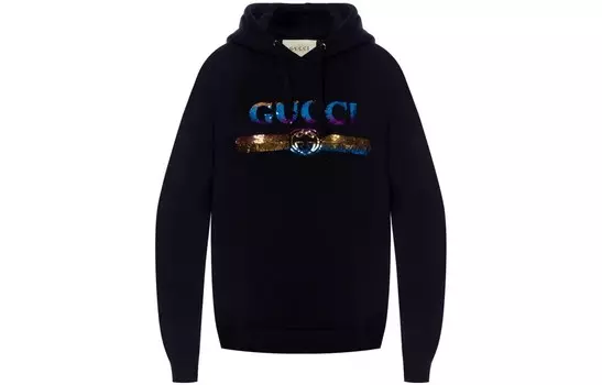Толстовка женская черная Gucci