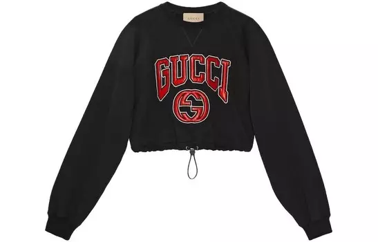 Толстовка женская черная Gucci