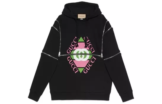 Толстовка женская черная Gucci