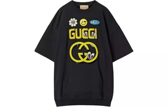 Толстовка женская черная Gucci