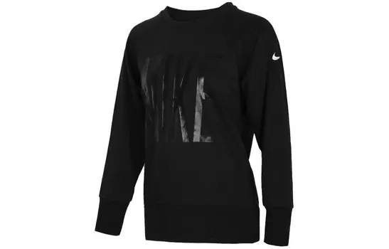 Толстовка женская черная Nike