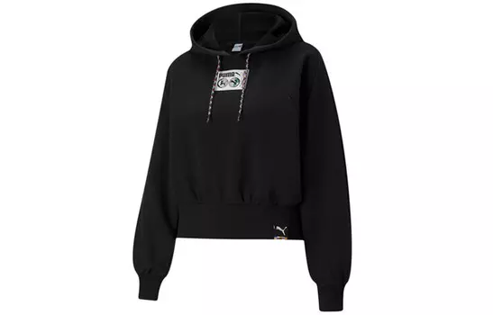 Толстовка женская черная Puma