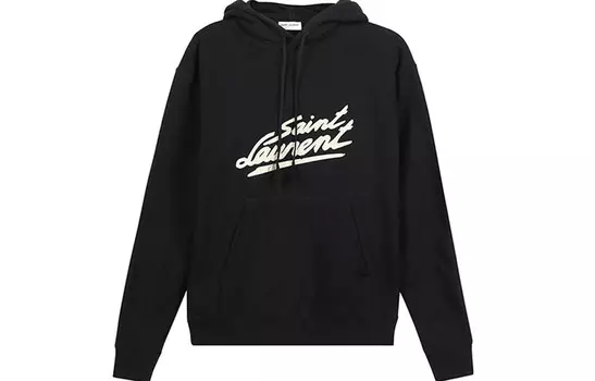 Толстовка женская черная Saint Laurent