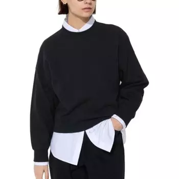 Толстовка женская черная Uniqlo