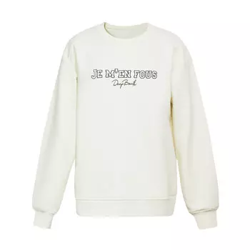 Толстовка женская Deep Breath с вышитыми буквами, черный