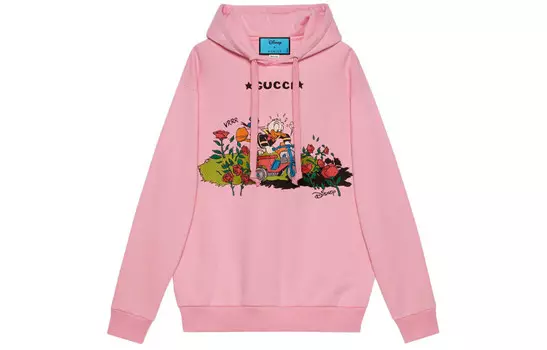 Толстовка женская Disney x Gucci, розовый