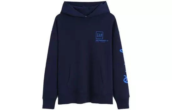 Толстовка женская Gap, темно-синий