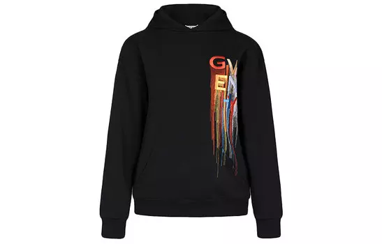 Толстовка женская Givenchy с цветным принтом, черный