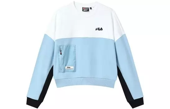 Толстовка женская гуашь синяя Fila