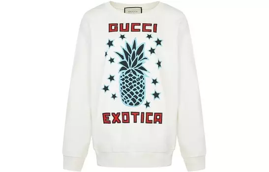 Толстовка женская Gucci Exotica, белый