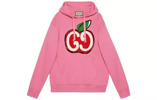Толстовка женская Gucci с карманом, розовый