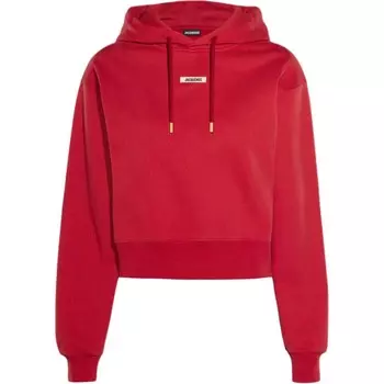 Толстовка женская Jacquemus, темно-красный