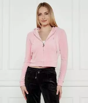 Толстовка женская Juicy Couture укороченная, розовый