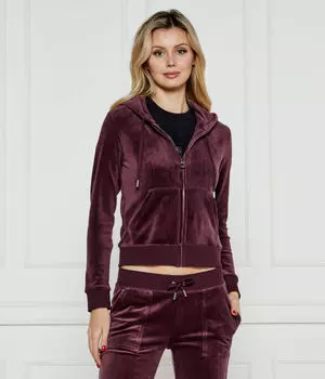 Толстовка женская Juicy Couture велюровая, фиолетовый