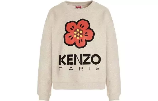 Толстовка женская Kenzo Boke Flower Series, белый