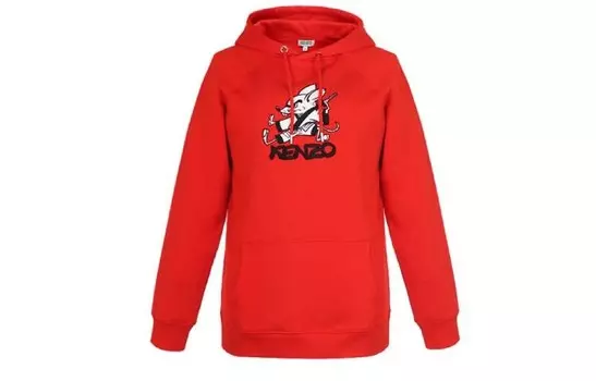 Толстовка женская Kenzo, красный