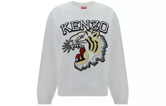 Толстовка женская Kenzo с рисунком, белый