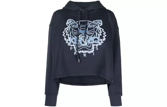 Толстовка женская Kenzo, серо-синий