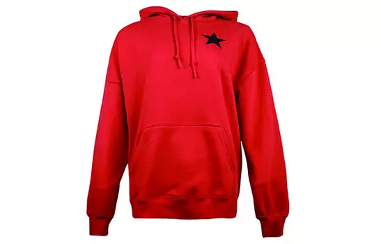 Толстовка женская красная Converse, красный