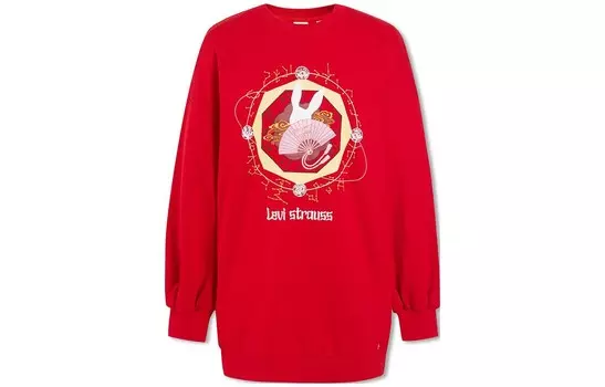 Толстовка женская красная Levi’S