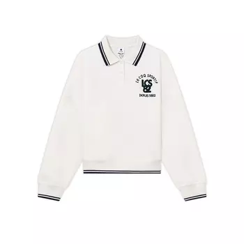 Толстовка женская Le Coq Sportif, белый/слоновая кость