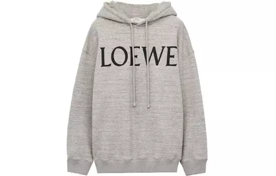 Толстовка женская Loewe с капюшоном, серый