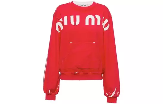 Толстовка женская Miu Miu, красный