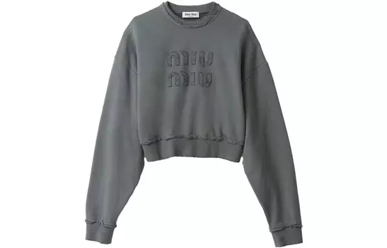Толстовка женская Miu Miu, серый