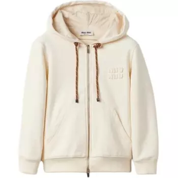 Толстовка женская Miu Miu, светло-бежевый