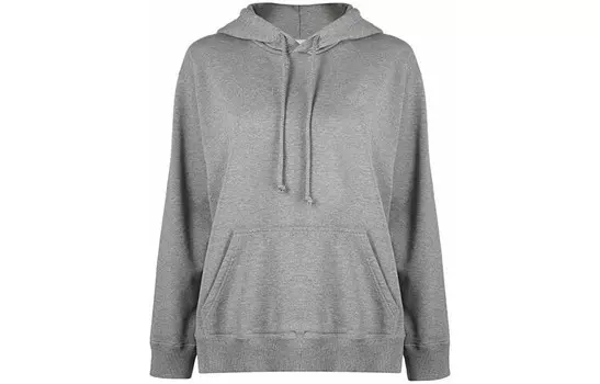 Толстовка женская Mm6 Maison Margiela с карманом, серый