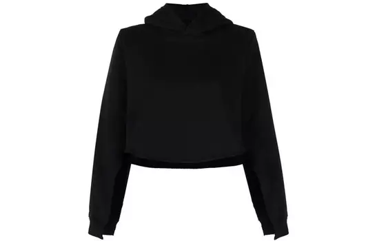 Толстовка женская Mm6 Maison Margiela с воротником, черный