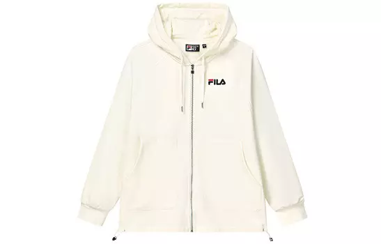 Толстовка женская молочно-соленая белая Fila