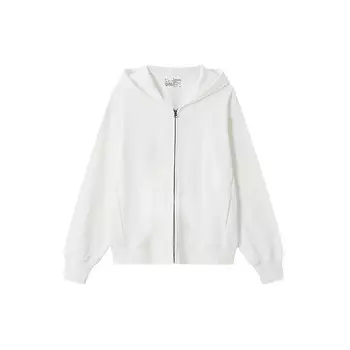 Толстовка женская Muji на молнии, белый