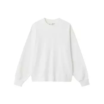 Толстовка женская Muji с широкой резинкой, светло-серый