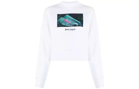 Толстовка женская Palm Angels, белый