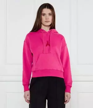 Толстовка женская Patrizia Pepe короткая, розовый