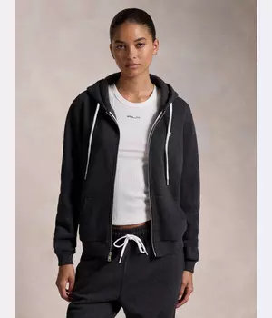 Толстовка женская Polo Ralph Lauren на молнии, серый