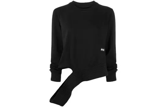 Толстовка женская Rick Owens Drkshdw с разрезами, черный