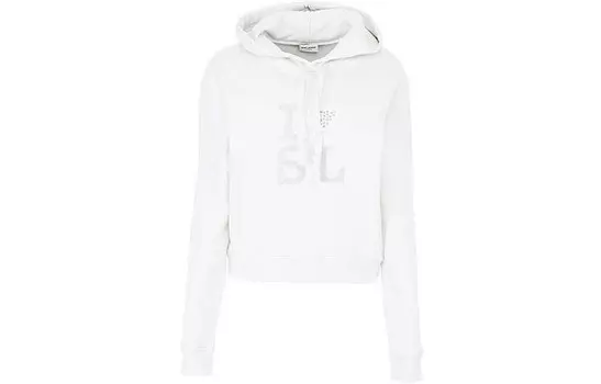 Толстовка женская Saint Laurent, белый