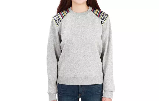 Толстовка женская Saint Laurent, серый