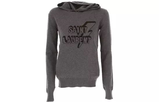 Толстовка женская Saint Laurent, серый