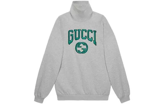 Толстовка женская серая Gucci