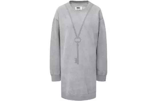 Толстовка женская серая Mm6 Maison Margiela